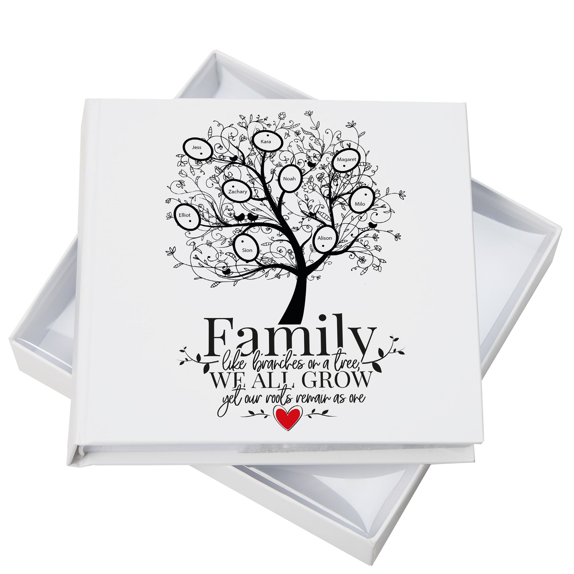 Personalised Family like a branches on a tree Photo Album wedding photo album ukgiftstoreonline