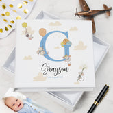 Personalised Baby Cute Mouse Themed Monogram Photo Album