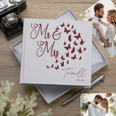 ukgiftstoreonline Personalised Wedding Gift Photo Album Keepsake Memories Butterfly Design