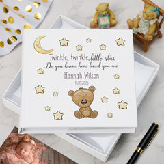ukgiftstoreonline Personalised Baby Photo album Twinkle Twinkle Little Star