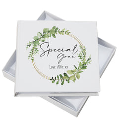 Personalised Special Gran Wreath Design Photo Album