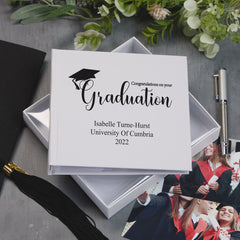 Personalised Graduation Congratulations Photo Album Keepsake Gift