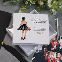 Personalised Female Girls Graduation Photo Album Keepsake Gift