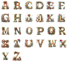 Personalised My 1st Christmas Ceramic Heart Decoration With Wood Lettering