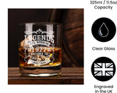 Personalised Engraved Birthday Whiskey Glass Legends Are Born