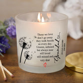 Personalised Condolence Sympathy gift Remembrance Candle Grandad personalised Candle Lights ukgiftstoreonline