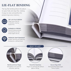 Large Personalised Book Bound Dream Big Little One Photo Album Customized Memory Book photo album ukgiftstoreonline
