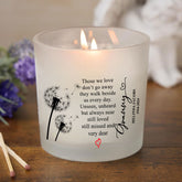 Personalised Condolence Sympathy gift Remembrance Candle Granny personalised Candle Lights ukgiftstoreonline