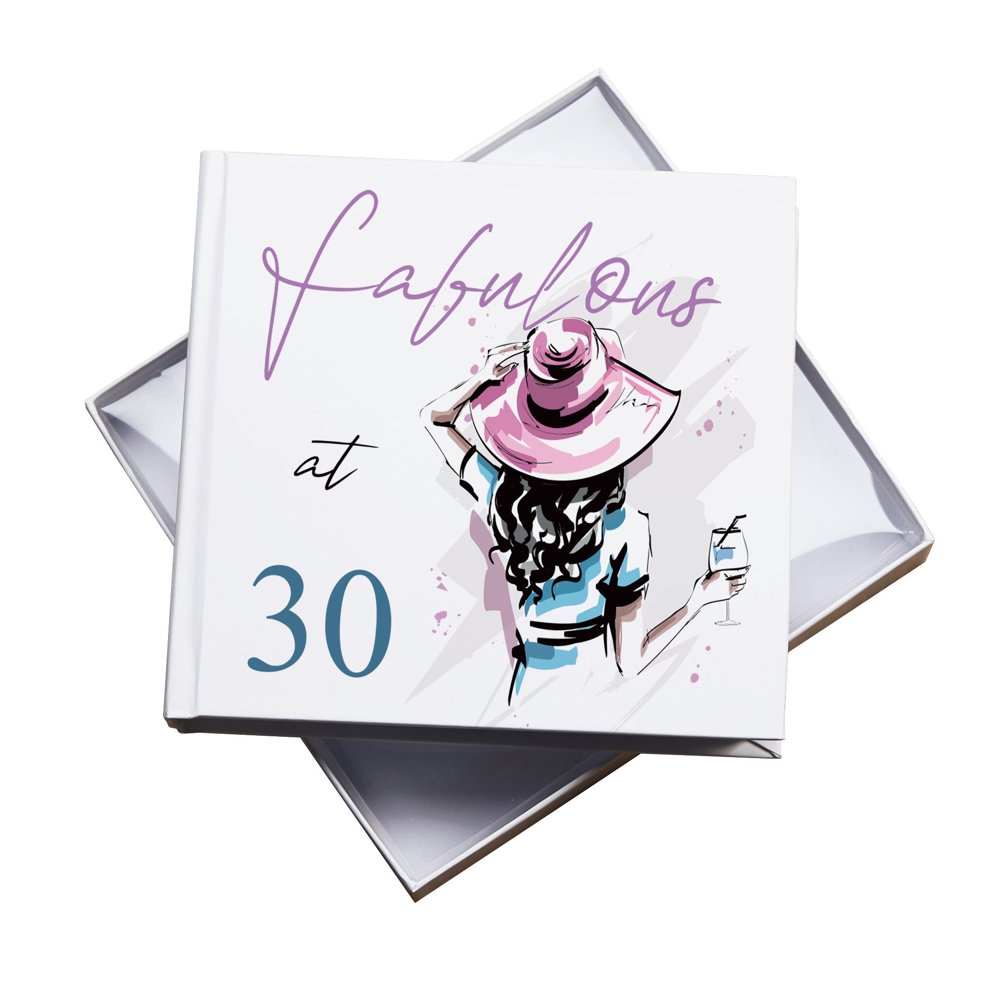 Fabulous at 30 Birthday Photo Album Gift 50 x 6" x 4" Photos 30th Birthday Photo Album ukgiftstoreonline