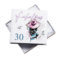 Fabulous at 30 Birthday Photo Album Gift 50 x 6" x 4" Photos 30th Birthday Photo Album ukgiftstoreonline