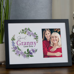 Personalised Special Granny Photo Frame Beautiful Keepsake Gift