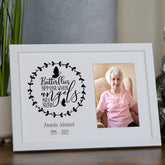 Personalised Butterflies Appear When Angels Are Near Memorial Remembrance Photo Frame