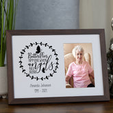 Personalised Butterflies Appear When Angels Are Near Memorial Remembrance Photo Frame