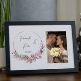Personalised Wedding Day - Engagement Photo Frame Gift Special Day Keepsake