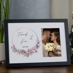 Personalised Wedding Day - Engagement Photo Frame Gift Special Day Keepsake