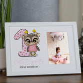 Personalised Baby Girl 1st Birthday Photo Frame Keepsake Gift