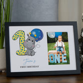 Personalised Baby Boy 1st Birthday Photo Frame Keepsake Gift