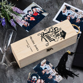 Personalised Graduation Wooden Wine or Champagne Sky Is The Limit
