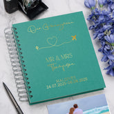 Personalised Our Honeymoon Multiple Colours Memory Book Honeymoon Memories Photo Album Foil Print