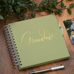 Multiple Colours Gift For Grandad Scrapbook Photo Album Memory Book
