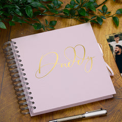Multiple Colours Gift For Daddy Scrapbook Photo Album Memory Book Photo Album ukgiftstoreonline