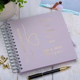 Personalised Moments And Memories As The New Mr & Mrs Multiple Colour Scrapbook Photo Album Custom Honeymoon Foil Print Memory Book