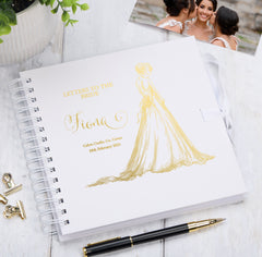 Personalised Letters To The Bride Multiple Colour Scrapbook Journal Memory Keepsake