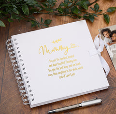 Personalised Mummy Multiple Colour Scrapbook or Photo Album Gift With Sentiment
