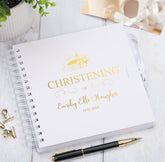 Personalised Christening Day Multiple Colour Scrapbook Photo album Guestbook