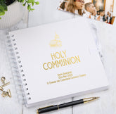 Personalised Communion Multiple Colour Scrapbook Guest Book or Photo Album Gift