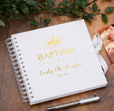 Personalised Baptism Day Multiple Colour Scrapbook Photo album Guestbook