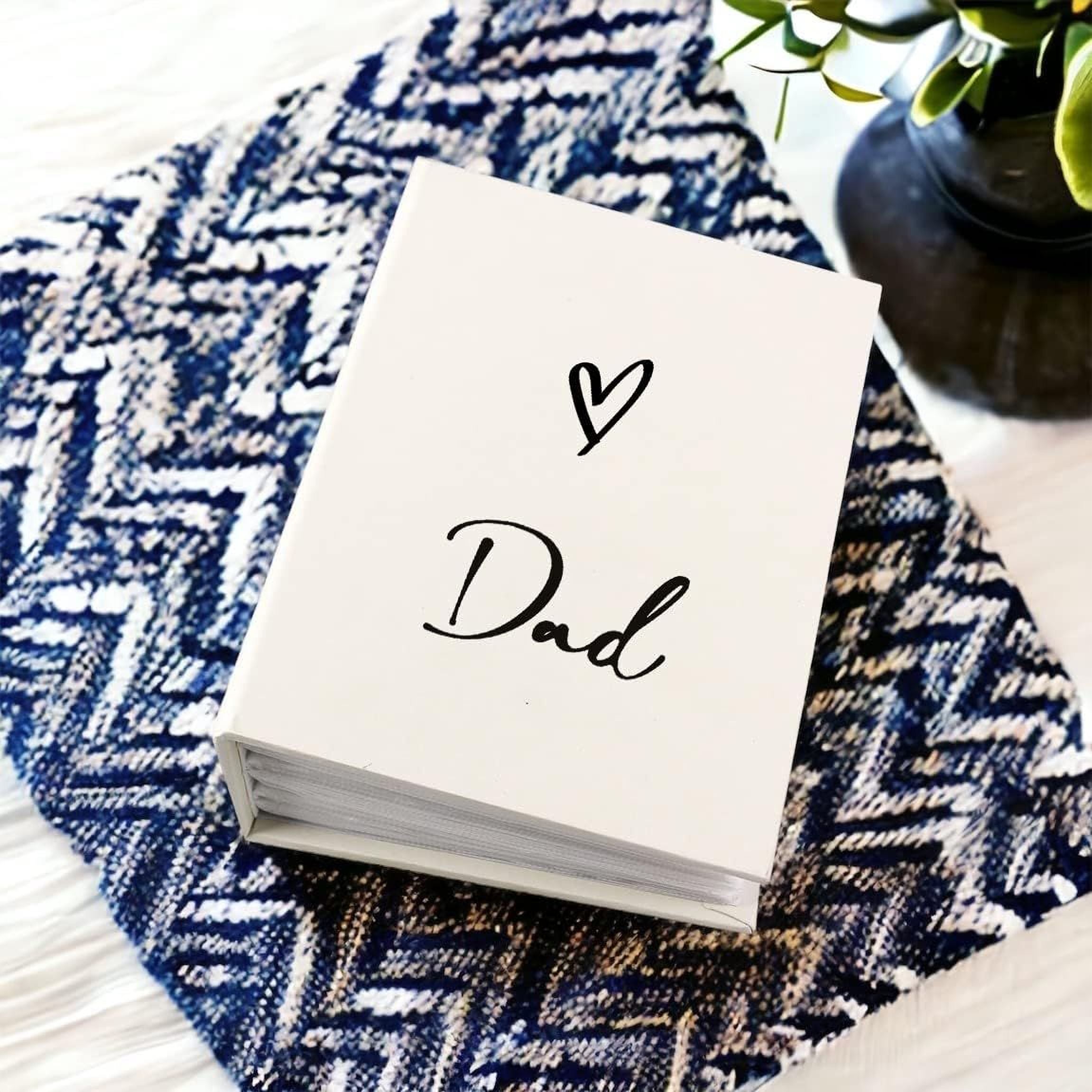 Dad Photo Album With Sleeves 100 x 6x4 Capacity Photo Album ukgiftstoreonline