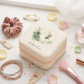 Personalised Any Name Monogram Jewellery Box Gift For Her Tropical Theme Personalised Jewellery Box ukgiftstoreonline