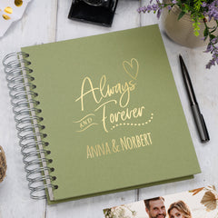 Large Wedding Anniversary Love Photo Album Memory Keepsake Gift Multiple Colours