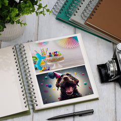 21st Birthday Memory Photo Album Star Design With Various Colours