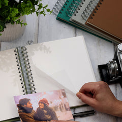 Wholesale Trade Pack of 5 - 7 x 5" Blank Albums - Grey Photo Album ukgiftstoreonline