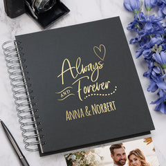 Large Wedding Anniversary Love Photo Album Memory Keepsake Gift Multiple Colours