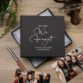 In Case We Forget Memory Photo Album For 50 x 6 by 4 Photos In Black