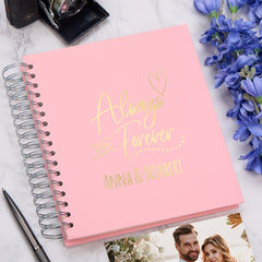 Large Wedding Anniversary Love Photo Album Memory Keepsake Gift Multiple Colours