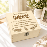 Grandad In Loving Memory Engraved Wooden Keepsake Box Gift Keepsake Memory Box ukgiftstoreonline