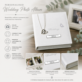 Personalised Wedding Album, 24-Photo 7X5 Picture Keepsake Gift wedding photo album ukgiftstoreonline