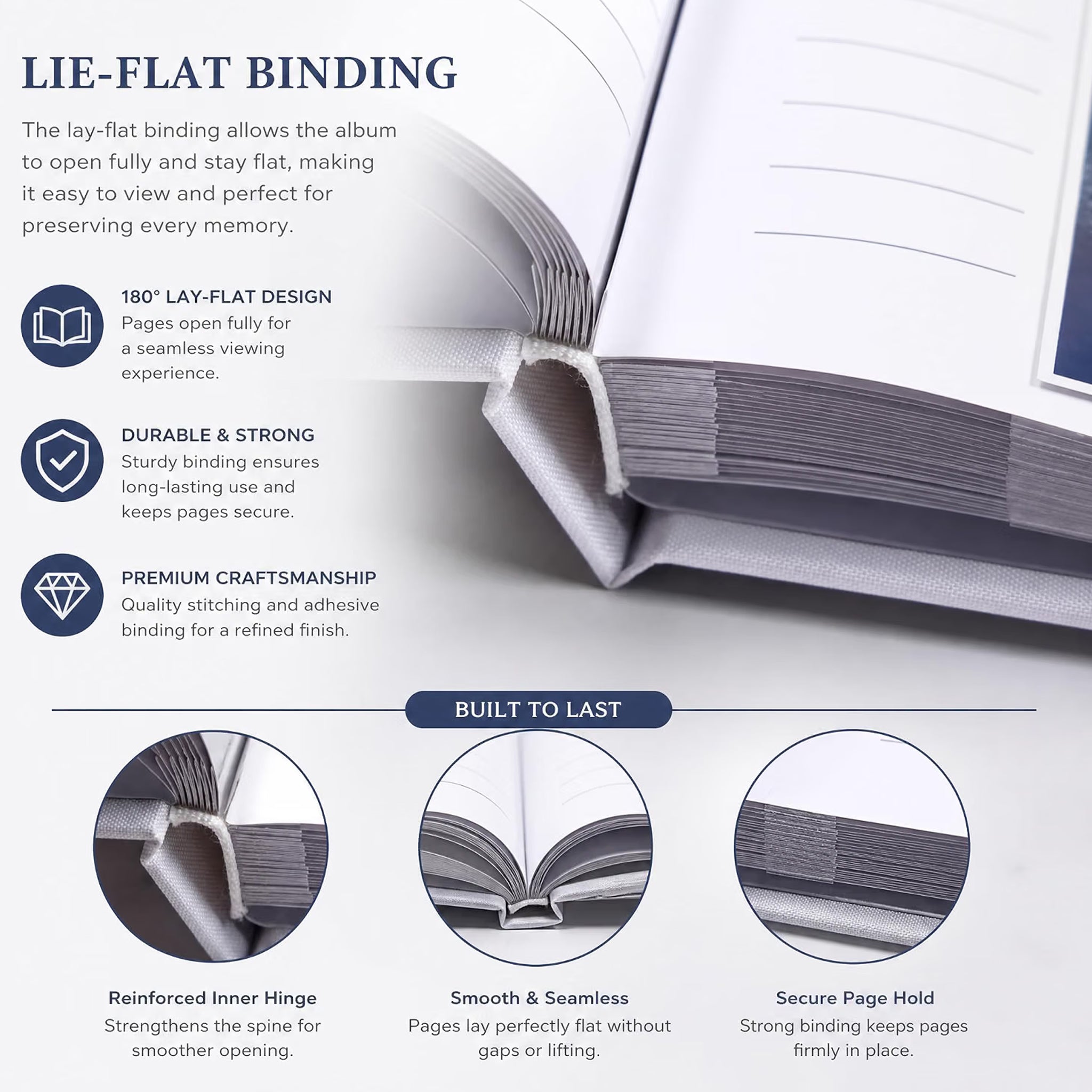 Large Traditional Book Bound Personalised Wedding Photo Album With Heart photo album ukgiftstoreonline