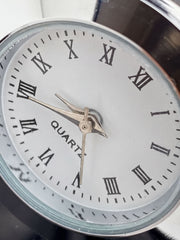 Engraved Personalised Graduation Gift Crystal Glass Clock With Year Personalised Clocks ukgiftstoreonline