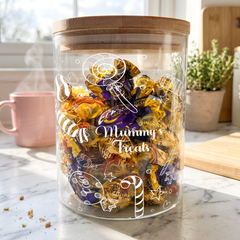 Personalised Candy Jar with name and Candy Gift For Any Occasion personalised photo frames ukgiftstoreonline