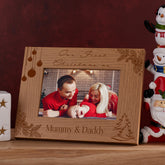First Christmas As Mummy and Daddy Photo Frame