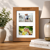 Double Photo Frame, Cousins 6x4 Inch Landscape Oak Wooden Tabletop Photo Frame ukgiftstoreonline