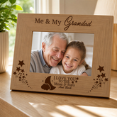 Me and My Grandad Love You To The Moon Photo Frame Gift grandad photo frame ukgiftstoreonline