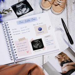 Personalised Rabbit Baby Boy Scrapbook Photo album Keepsake Memory Baby Boy Photo Album ukgiftstoreonline
