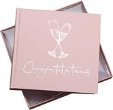 Congratulations Photo Album For 50 x 6 by 4 Photos In Pink Pack of 5 Wholesale Trade photo album ukgiftstoreonline