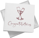 Congratulations Photo Album For 50 x 6 by 4 Photos In White Pack of 5 Wholesale Trade photo album ukgiftstoreonline